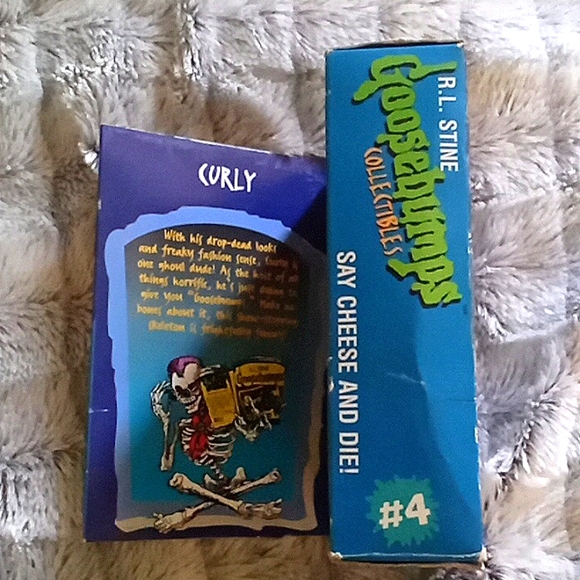 1996 R.L. Stine Goosebumps Collectible Figure #4 "Say Cheese and Die" - Picture 6 of 8